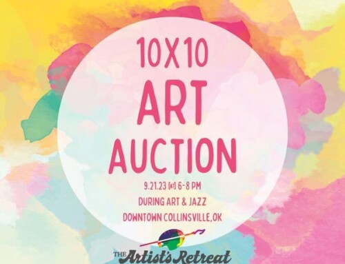 10×10 Silent Art Auction Fundraiser