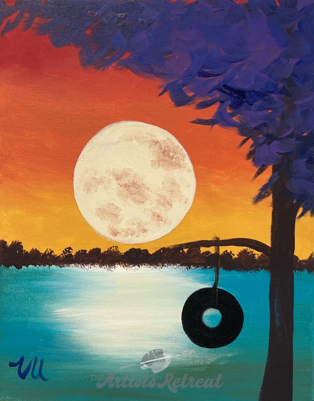Astronomical Sunset - The Artist's Retreat
