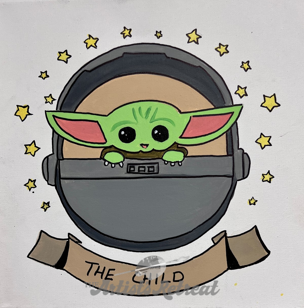 Baby Yoda - The Artist's Retreat
