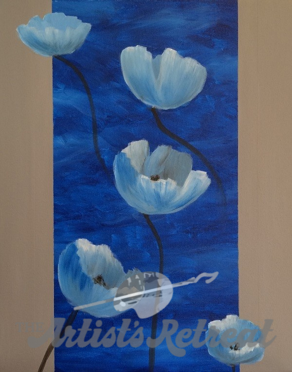 Blue Poppies - The Artist's Retreat