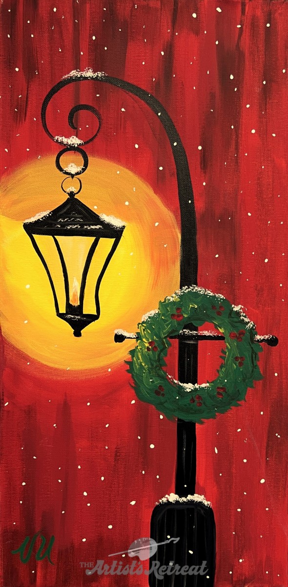 Christmas Street Lights - The Artist's Retreat