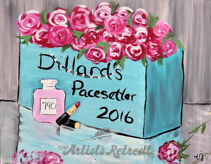 Cosmetics Counter at Dillards - The Artist's Retreat