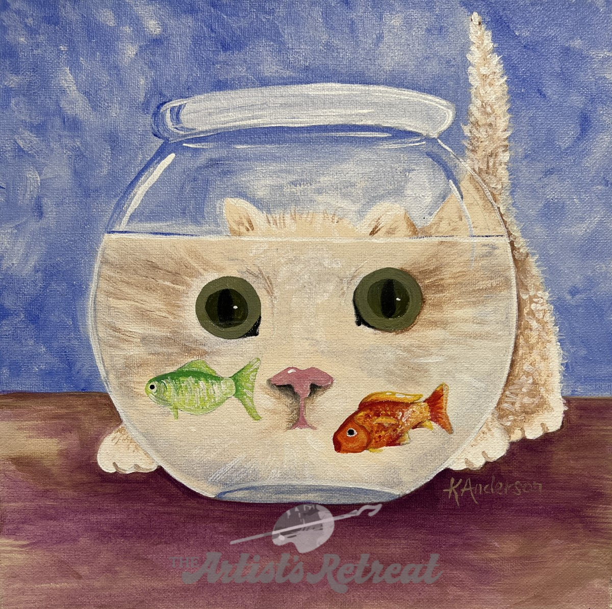 Curious Kitten - The Artist's Retreat