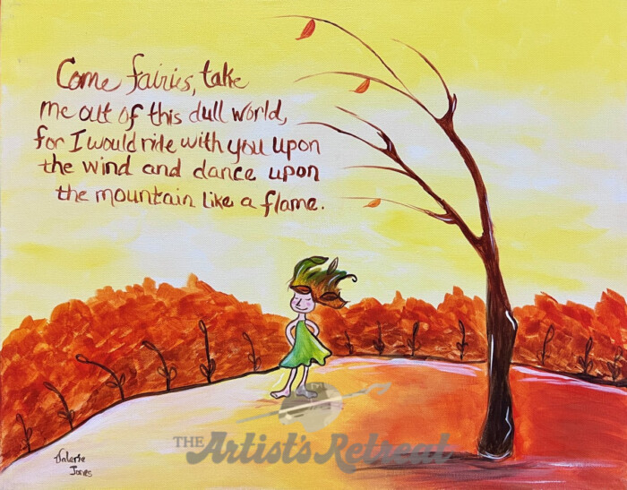 Fairy Winds Quote - The Artist's Retreat