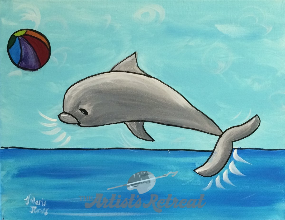 Happy Dolphin - The Artist's Retreat