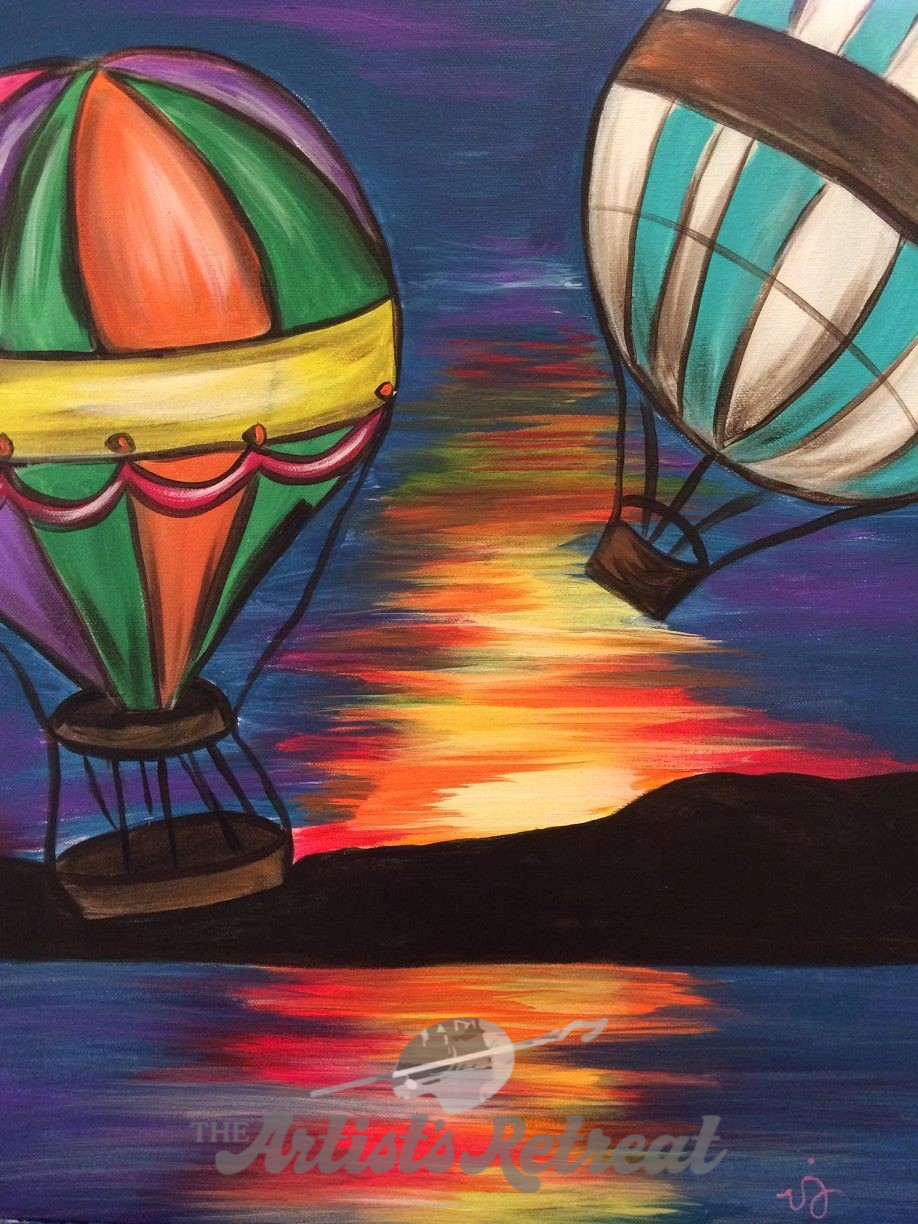 Hot Air Balloons - The Artist's Retreat