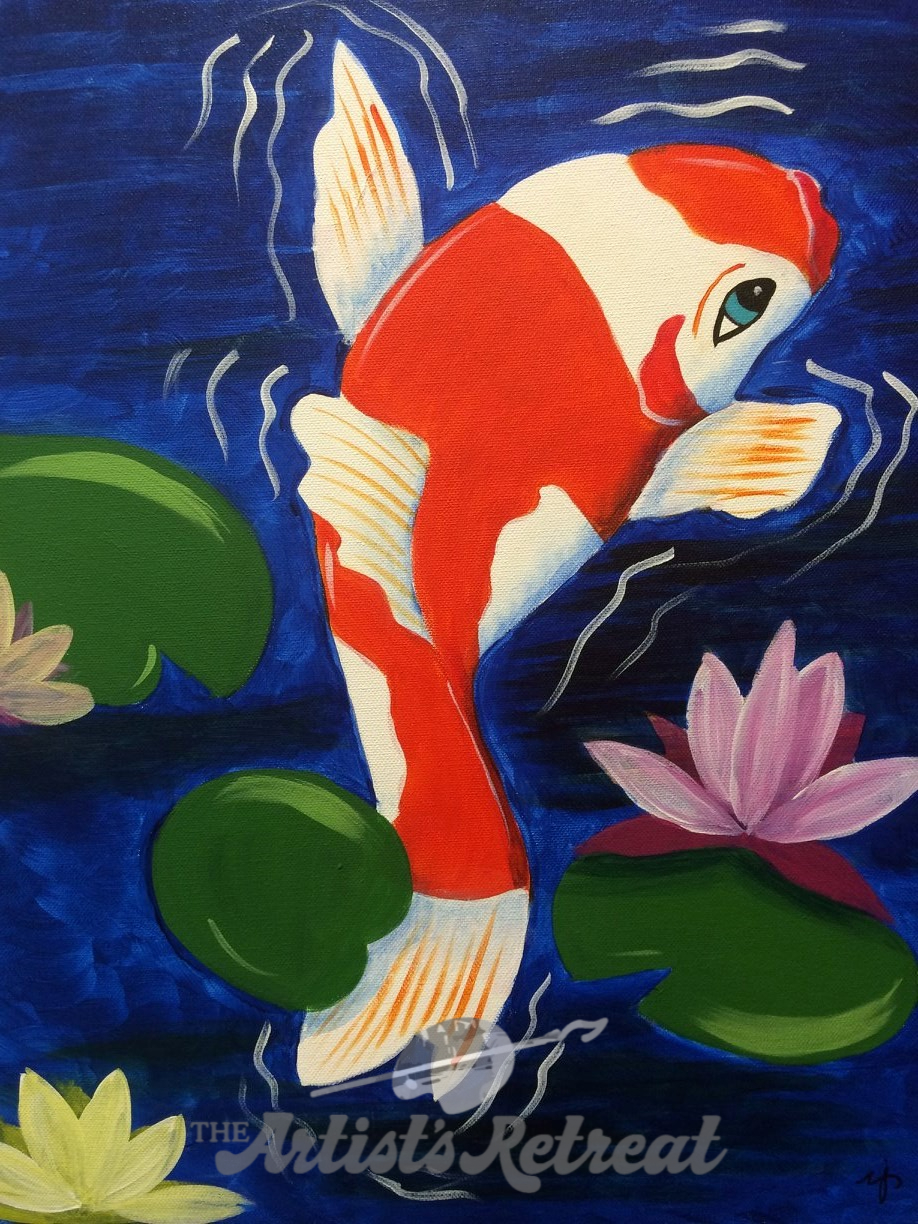 Koi Fish - The Artist's Retreat