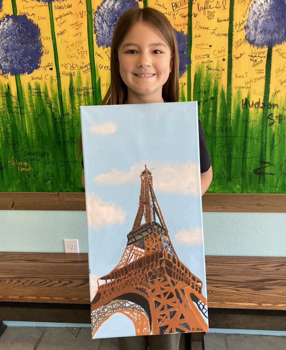 1st Place - Eiffel Tower - Lilly Zuniga