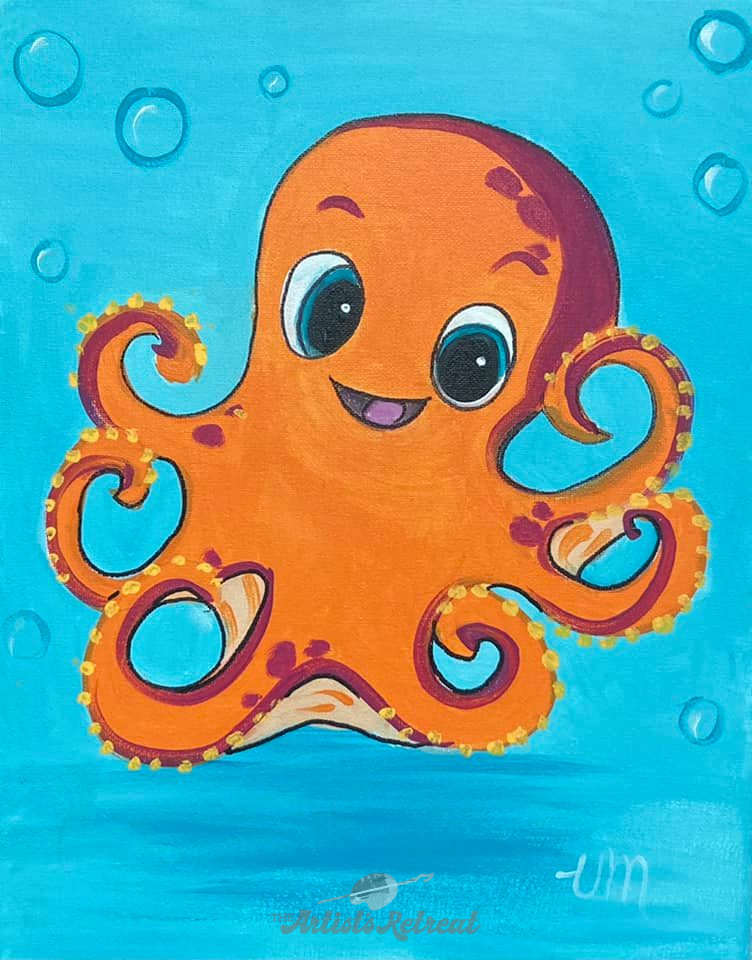 Ollie the Octopus - The Artist's Retreat