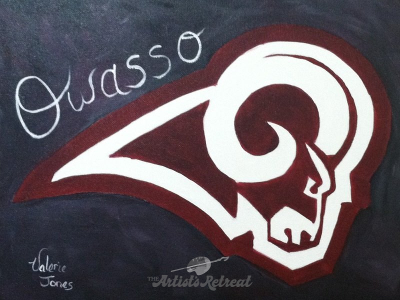 Owasso Rams Logo - The Artist's Retreat