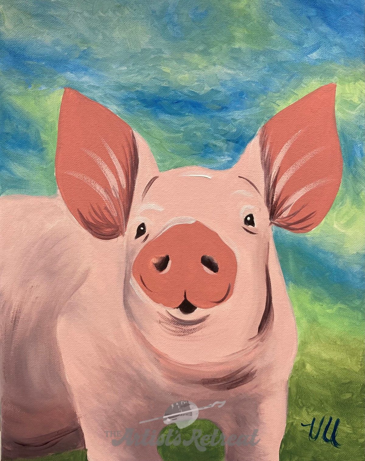 Pickles the Pig - The Artist's Retreat