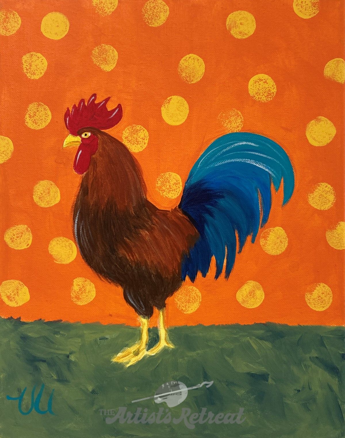 Roosty the Rooster - The Artist's Retreat