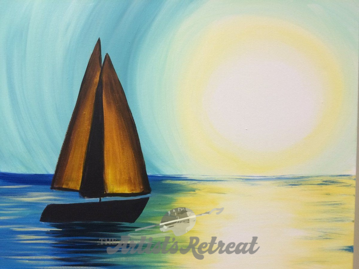 Sailing Into The Sun - The Artist's Retreat