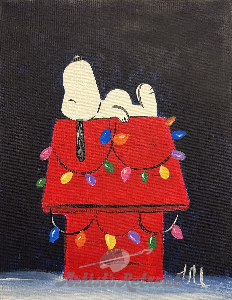 Snoopy Christmas - The Artist's Retreat