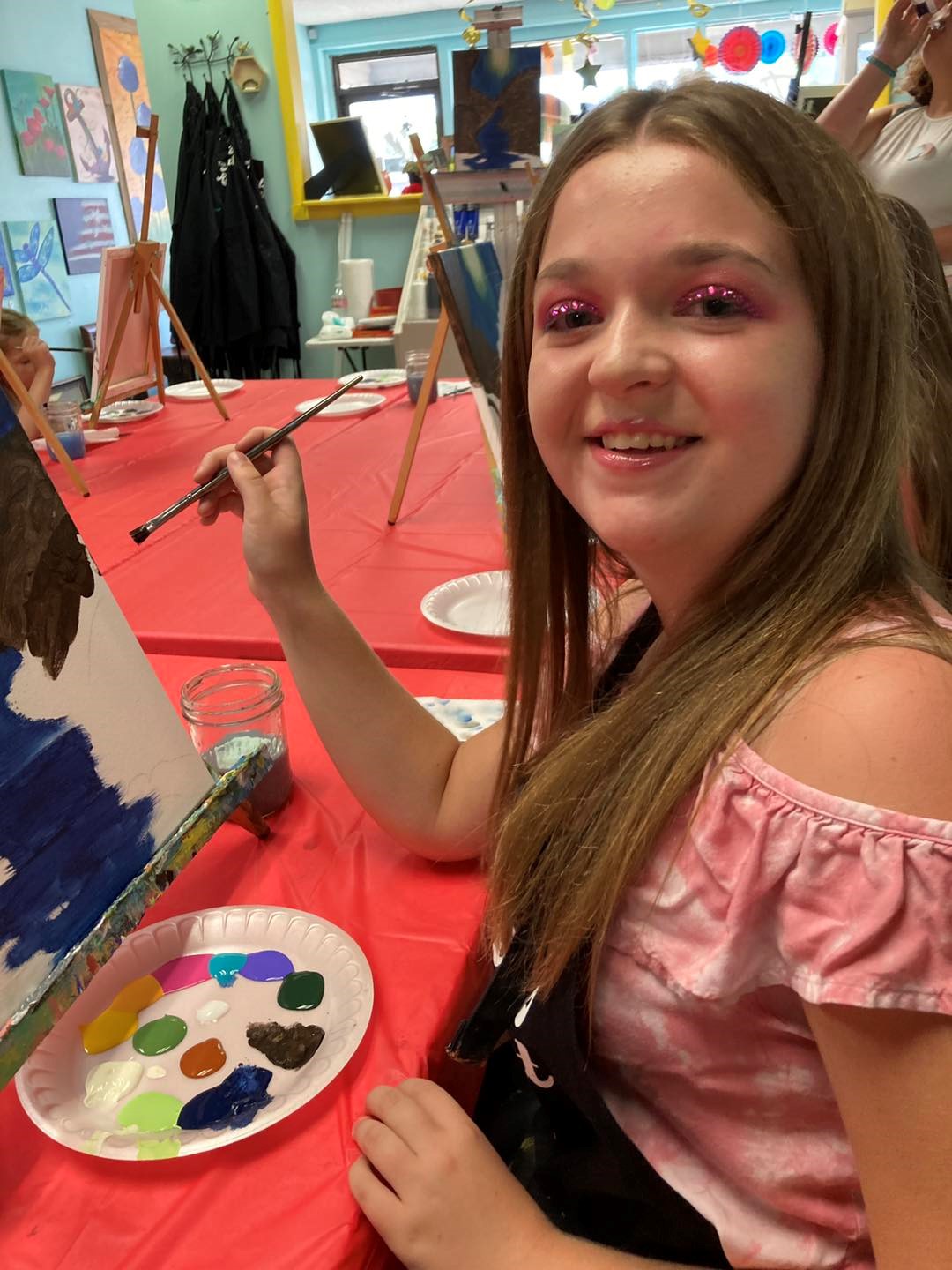 Teen Paint Parties at The Artist's Retreat