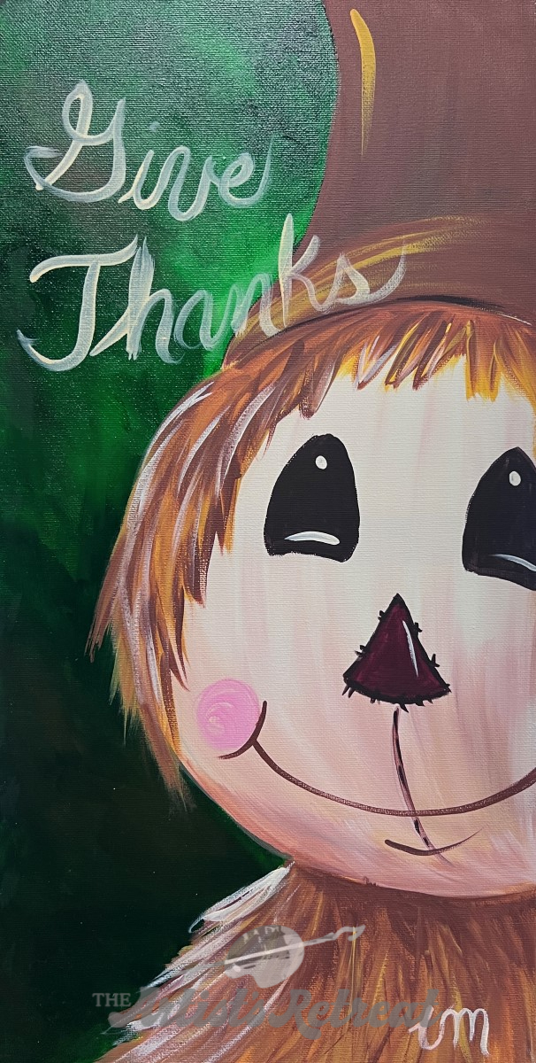 Thankful Scarecrow - The Artist's Retreat