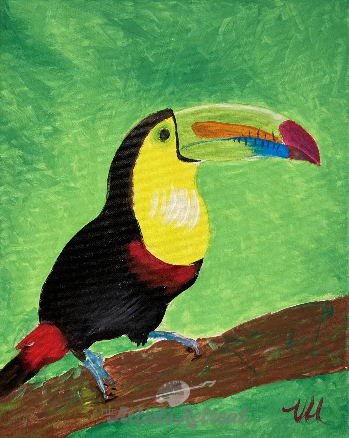 Ted the Toucan - The Artist's Retreat