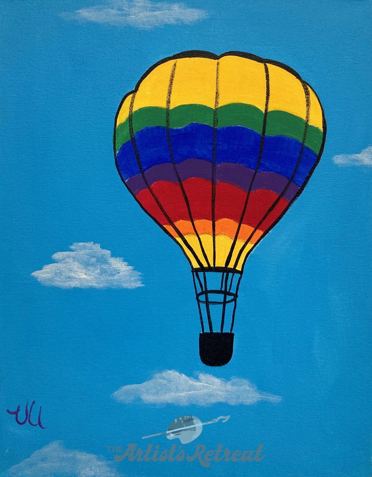 Wally the Hot Air Balloon - The Artist's Retreat