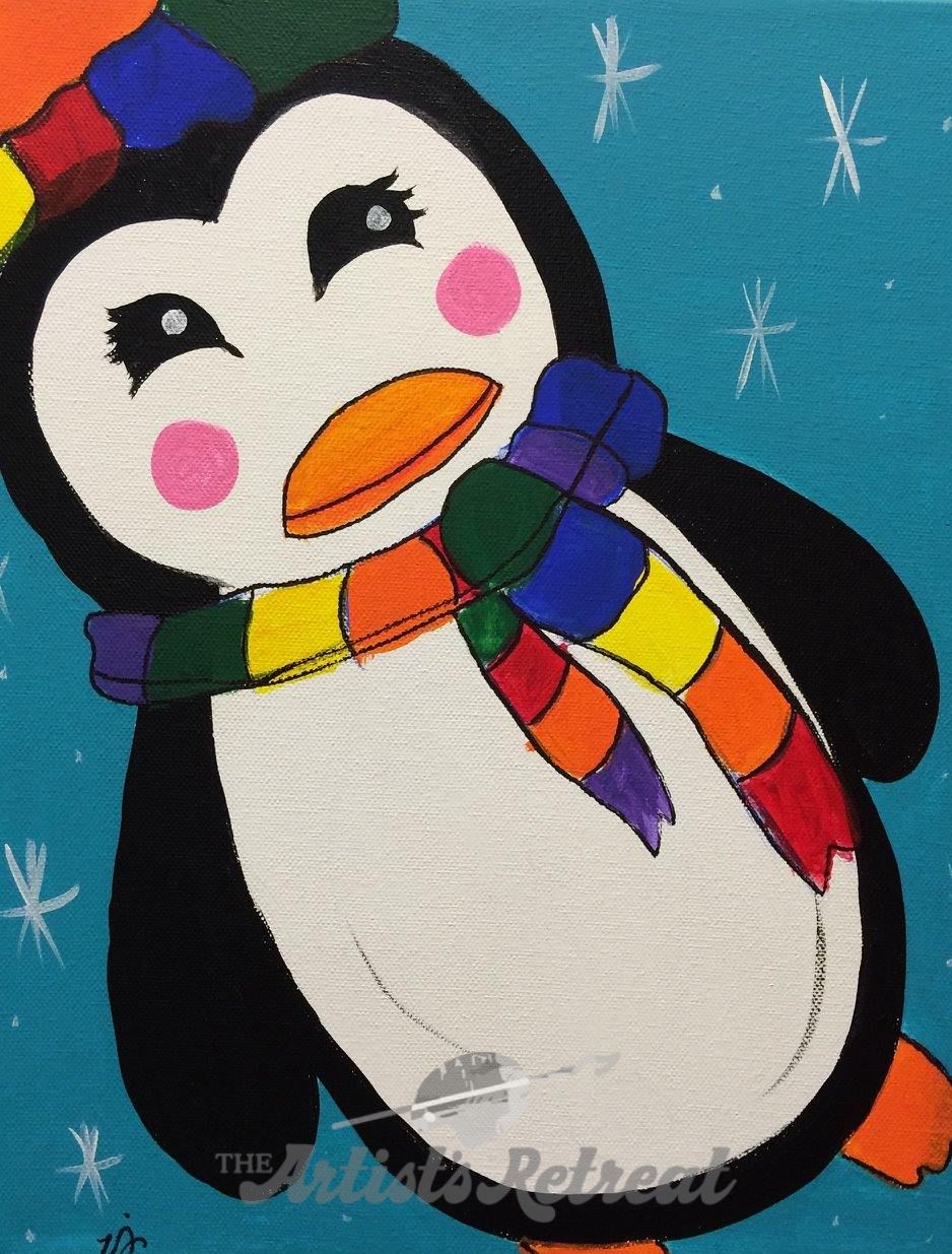Winter Penguin - The Artist's Retreat