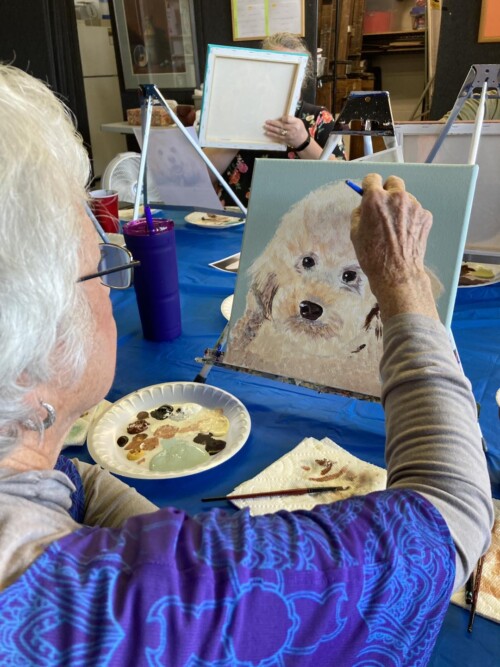 PAint Your Pet Party at The Artist's Retreat, Collinsville, OK